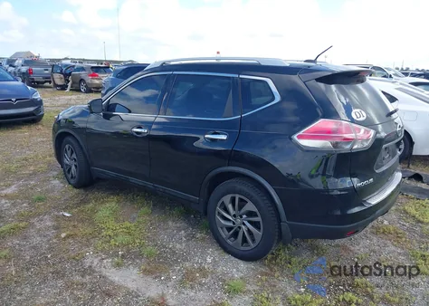 2015 Nissan Rogue Sl из США, поврежденный, VIN 5N1AT2MT2FC822345
